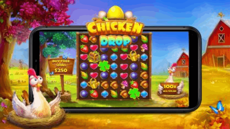 chicken drop från pragmatic play - en påskslot